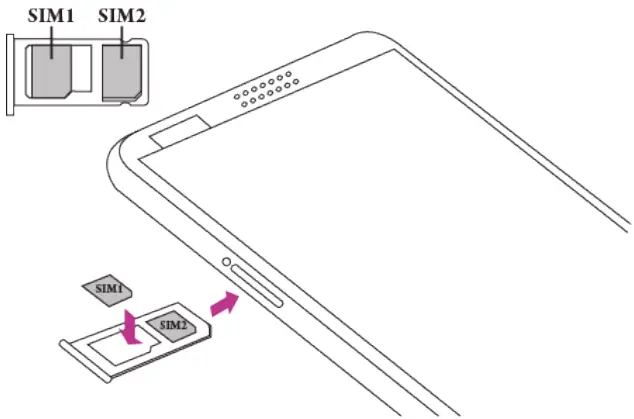 kapsys SmartVision3 4G Mobile Phone - SIM tray 3