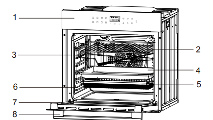 Haier-HWO60S14TPB2-60cm-Built-In-Oven-FIG-1