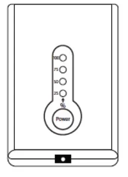 SHARPER IMAGE 207902 Heat Therapy Wraps and Rechargeable Battery - POWER OFF