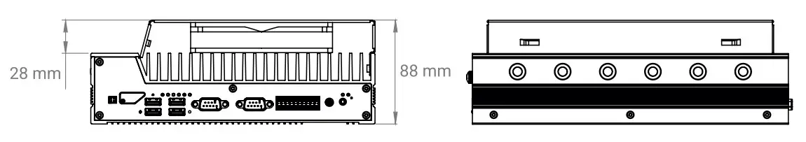 ONLOGIC Karbon 801 Low Profile High Performance Rugged Computer - fig 2