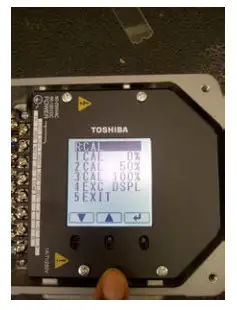 TOSHIBA LF622 Electromagnetic Flowmeter - Procedure