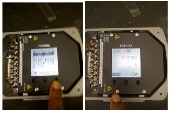 TOSHIBA LF622 Electromagnetic Flowmeter - enter