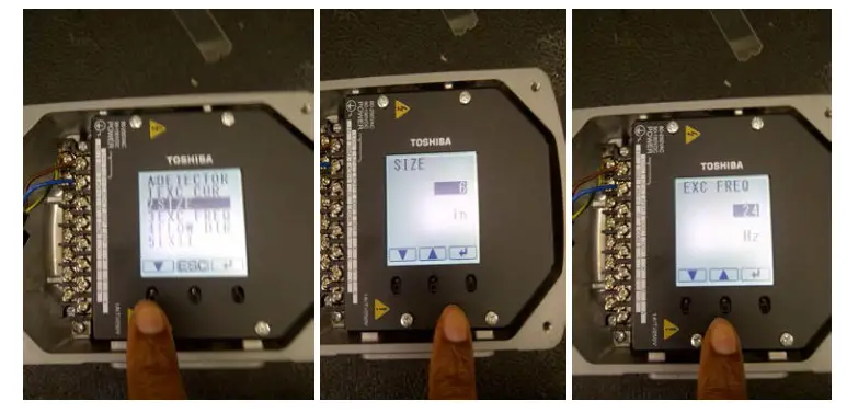 TOSHIBA LF622 Electromagnetic Flowmeter - meter