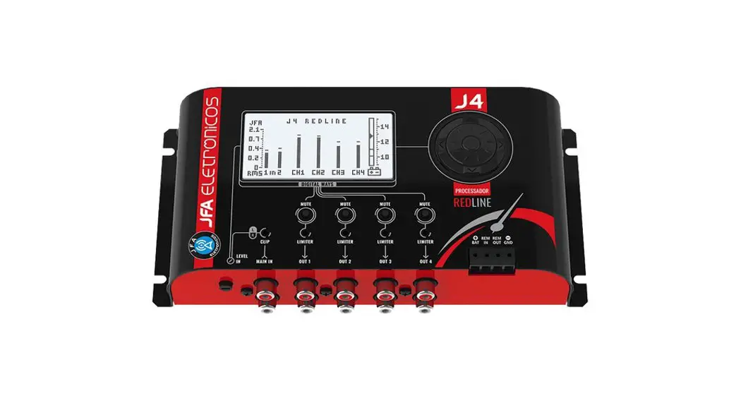 Jfa Automotivo 14 Redline Audio Processor Instruction Manual