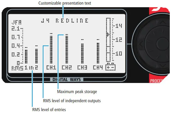 JFA Automotivo 14 Redline Audio Processor - GRAPHICAL DISPLAY AND NAVIGATION SYSTEM 3