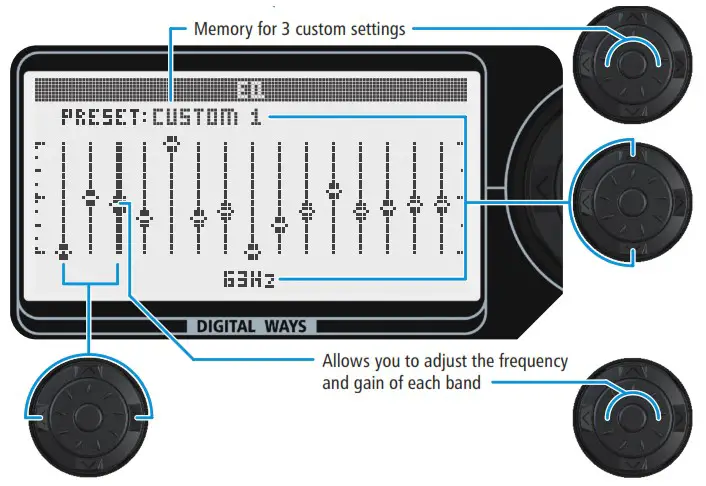 JFA Automotivo 14 Redline Audio Processor - GRAPHICAL DISPLAY AND NAVIGATION SYSTEM 6