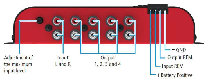 JFA Automotivo 14 Redline Audio Processor - PRESENTATION 2
