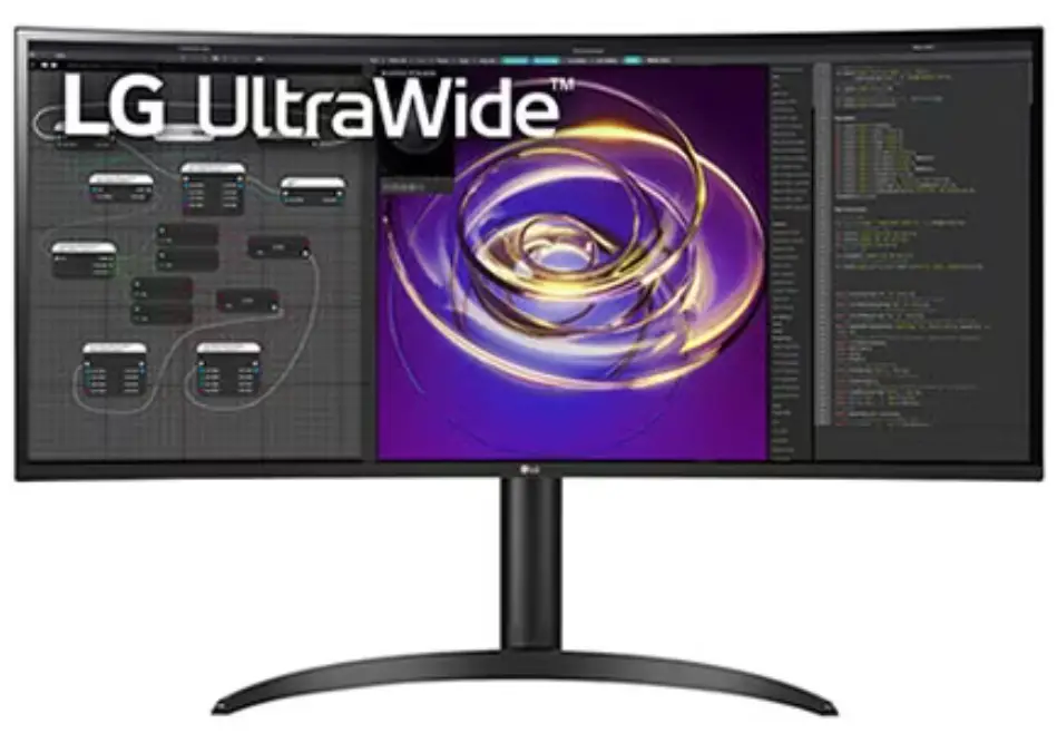 LG 34WP85C 34 Inch Curved UltraWide QHD IPS HDR Monitor
