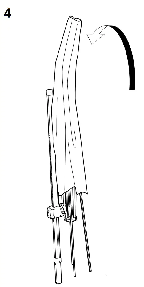 IKEA AA 2338704 1 SVALÖN Parasol Canopy - fig5