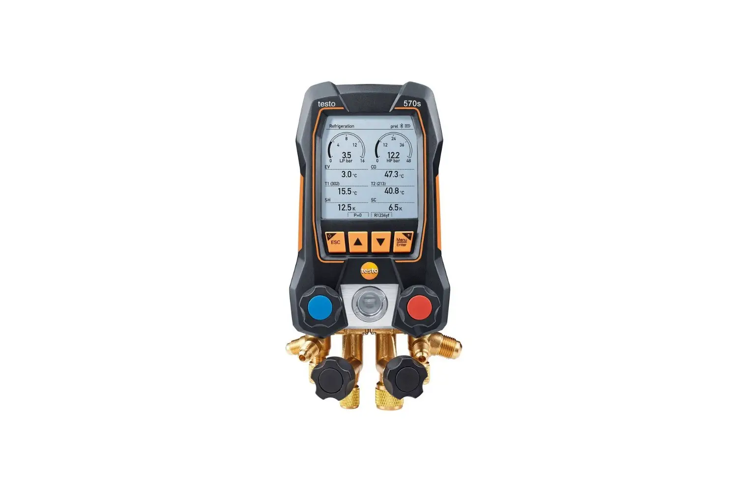 Testo 570s Digital Manifold With 4-way Valve Block Instruction Manual Testo 570s Digital Manifold With 4-way Valve Block Instruction Manual