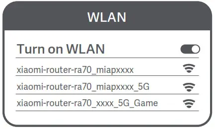 xiaomi Mi Router AX9000 WiFi6 Enhanced Edition - Set up the network connection 1