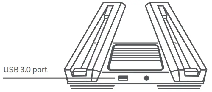 xiaomi Mi Router AX9000 WiFi6 Enhanced Edition - USB 3 0 port 1