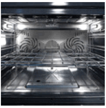 Steel AQ10SF-5FI-BA-B Ascot 100cm Gloss Black with Bronze Trim Induction Freestanding Cooker - FAN SYSTEM