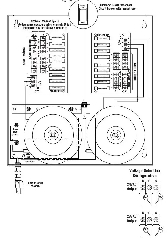 Altronix ALTV2416UL3 Series CCTV Power Supplies Instruction Manual-FIG-11