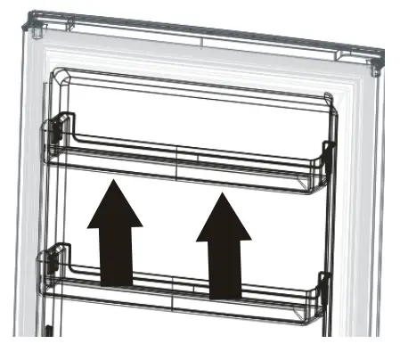 Veripart 919559 VPVR186NFE Freezer - Mounting 1