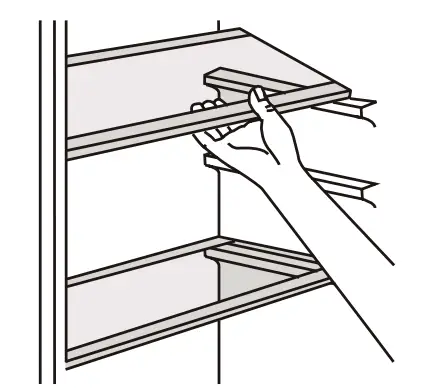 Veripart 919559 VPVR186NFE Freezer - Mounting