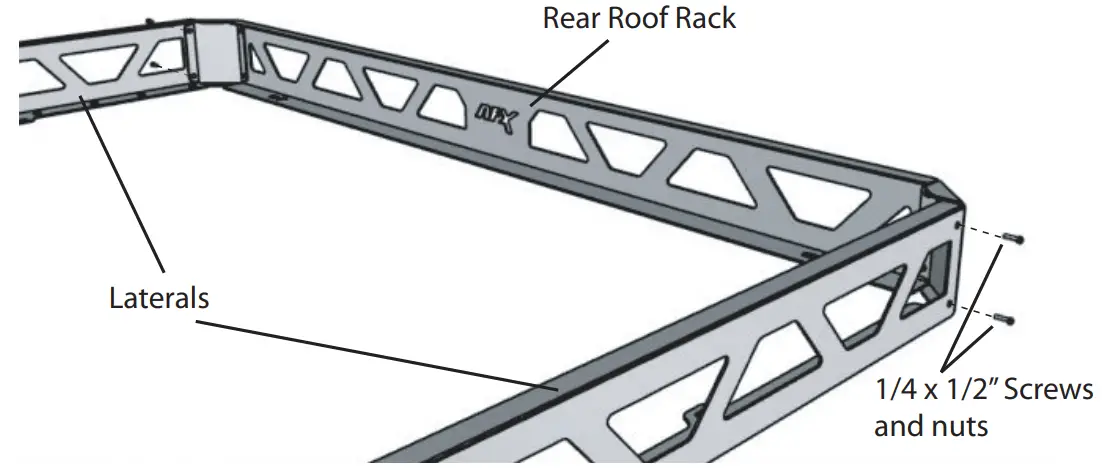 AFX MOTORSPORTS CAN030 Steel Front Bumper - frame asembly