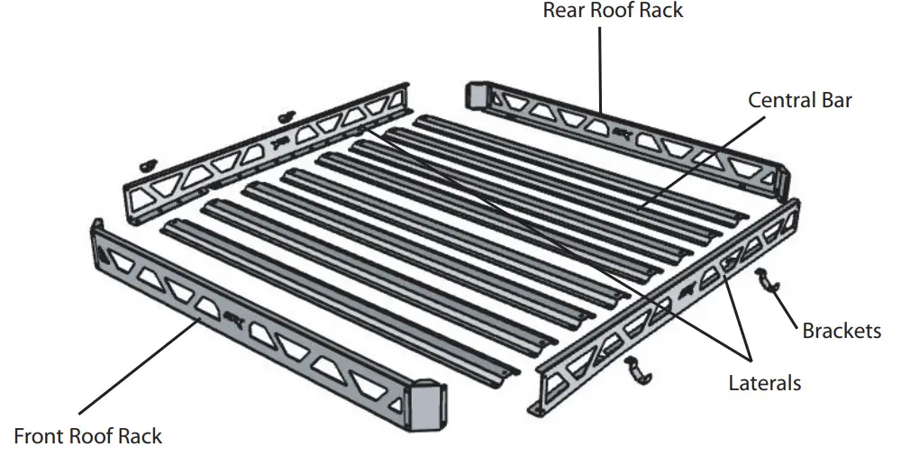 AFX MOTORSPORTS CAN030 Steel Front Bumper - parts
