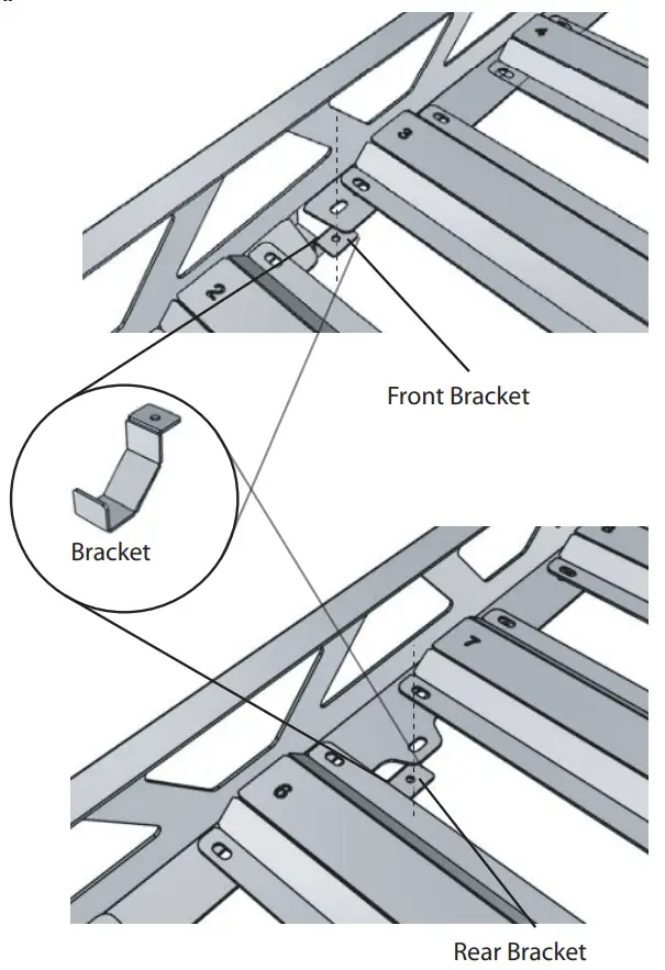 AFX MOTORSPORTS CAN030 Steel Front Bumper - roof rack 1