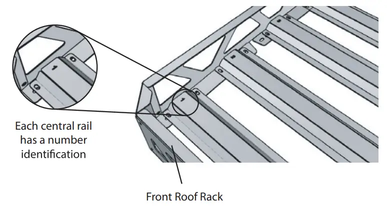 AFX MOTORSPORTS CAN030 Steel Front Bumper - roof rack
