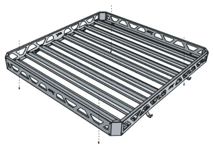 AFX MOTORSPORTS CAN030 Steel Front Bumper - wahser