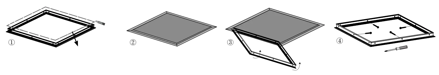Recessed Drywall Mounting