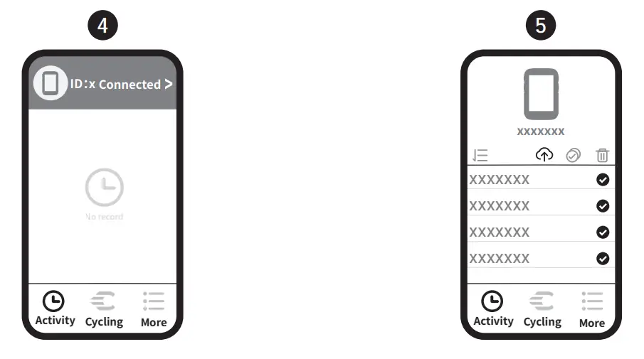 COOSPO BC107 GPS Bike Computer - synchronization