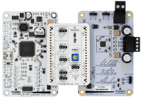 TRINAMIC TMC2208 EVAL Evolution Board - Getting Started 1