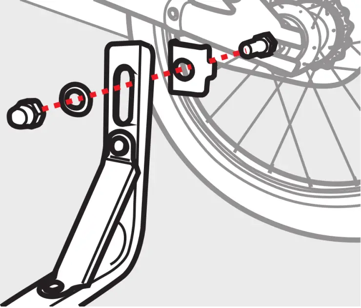 Veloretti ELECTRIC Maxi Training Wheels - mounting