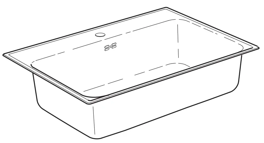 IKEA BOHOLMEN Inset Sink