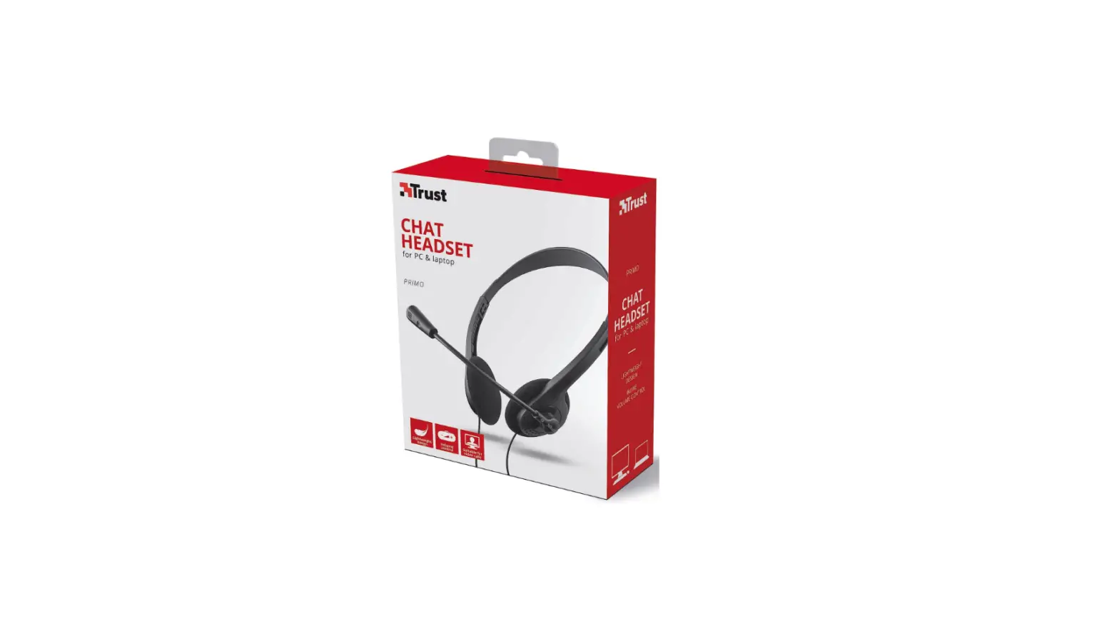 Trust 21665 Primo On Ear Chat Wired Headset User Guide