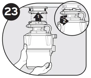 Insinkerator QUIET Series Evolution Cover Control - Begin21