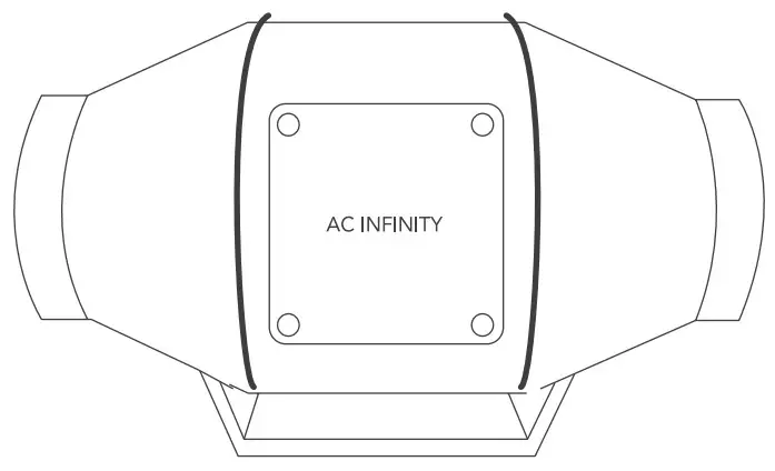AC INFINITY 211118 Cloudcom B1 Thermometer - Duct Fans