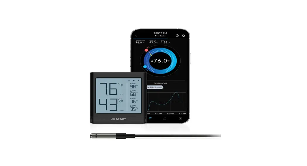 Ac Infinity 211118 Cloudcom B1 Thermometer User Manual