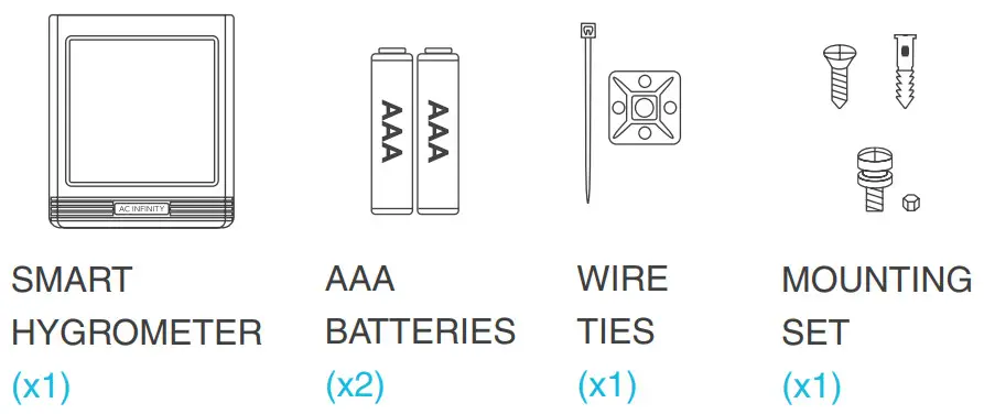 AC INFINITY 211118 Cloudcom B1 Thermometer - Included3