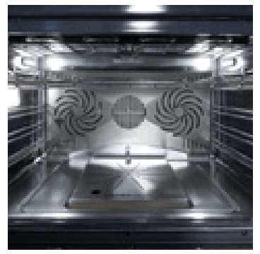 Steel AQ10SF-5FI-CE-O 100cm Upright Cooker - OVEN LIGHTING