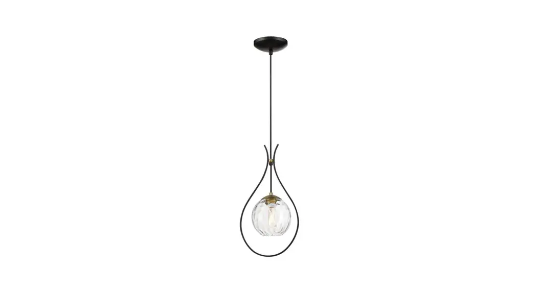 Minka Lavery 1531-726 Cody 1-light Coal And Soft Brass Mini Pendant Light Instruction Manual