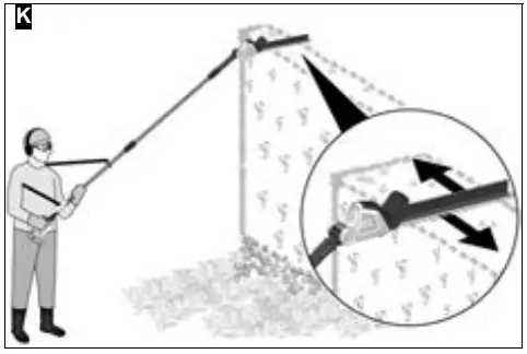 K-RCHER-PHG-18-45-Pole-Hedge-Trimmer-Battery-fig-16