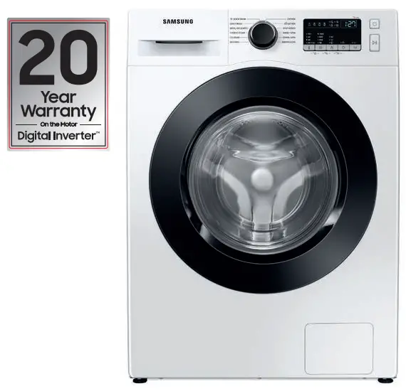 SAMSUNG WW80T4040CE SA 8.0kg Front loading Washer with Hygiene Steam
