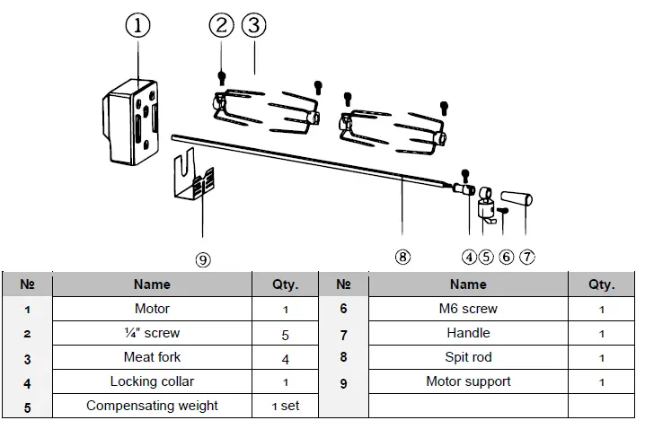 toboli-62061-62065-Stainless-Steel-BBQ-Grill-Skewer-FIG-2
