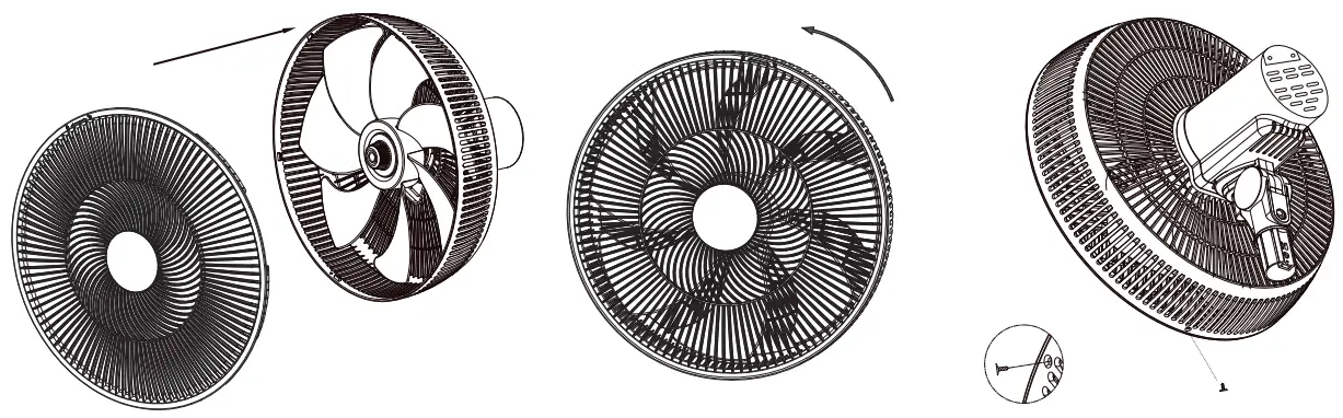 Qilive Q6857 Stand Fan- fig