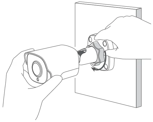 VEEZOOM WS N151HB 5MP PoE Bullet Camera - Lock The Camera