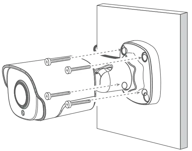 VEEZOOM WS N151HB 5MP PoE Bullet Camera - Mounting Screws