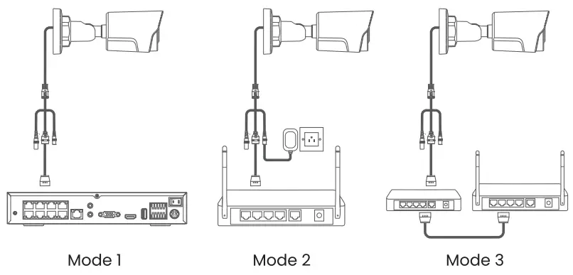VEEZOOM WS N151HB 5MP PoE Bullet Camera - Multiple Connection Ways