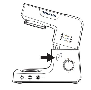 taurus 913600A Kitchen Machine with Jug Blender and Meat Mincer - assembly 1
