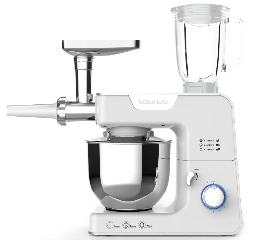 taurus 913600A Kitchen Machine with Jug Blender and Meat Mincer