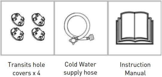 HADEN HW1217 7KG Washing Machine - Accessories