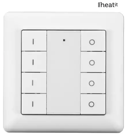 heatit Z Push Button 8