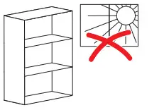 ILVI 407213900000 Low Board Comfortable TV Unit - warning 6