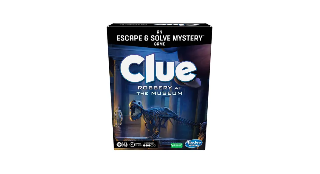 Hasbro F61090000 Clue Board Game Robbery At The Museum User Guide
